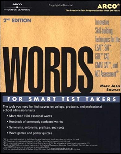 Goyal Saab Arcos USA for GMAT, GRE, TOEFL, SAT Exams Words for SAT